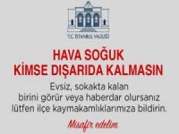 Valilikten sokakta yaşayan vatandaşlara ilişkin açıklama