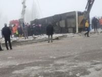 Isparta'da yolcu otobüsü devrildi: 29 yaralı