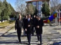 Malatya Valisi Baruş, yatırımları inceledi