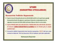 Batman'ın Kozluk ilçesinde 2 bina karantinaya alındı