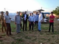 HÜDA PAR Manisa İl Başkanı Seyitoğlu, mevsimlik işçileri ziyaret etti