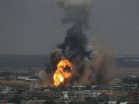 Siyonist işgal rejimi, Gazze Şeridi'nin güneyindeki tarım alanlarını bombaladı