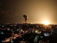 Siyonist işgal rejiminden Gazze'ye hava saldırısı