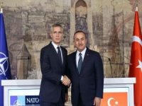 Dışişleri Bakanı Çavuşoğlu, NATO Genel Sekreteri Stoltenberg ile görüştü