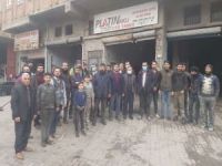HÜDA PAR Eyyübiye İlçe Teşkilatı ilçe sanayi esnafının sorunlarının çözülmesini istedi