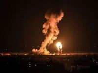 Siyonist işgal rejimi Gazze'ye saldırdı