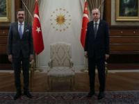Cumhurbaşkanı Erdoğan TOBB Başkanı Hisarcıklıoğlu'nu kabul etti