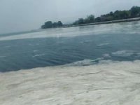 Marmara Denizi'nde görülen deniz salyası aylardır devam ediyor