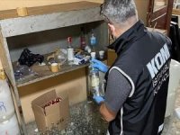 İstanbul'da 2 bin 162 litre sahte etil alkol ele geçirildi