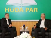 İran Büyükelçisi Farazmand'dan HÜDA PAR Genel Başkanı Yapıcıoğlu'na ziyaret