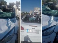 Şanlıurfa'da zincirleme kazada 1 kişi yaralandı