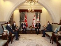 Bağlar Belediye Başkanı Beyoğlu'ndan KKTC Cumhurbaşkanı Tatar'a ziyaret