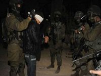 İşgal rejimi Batı Şeria'da baskınlar yapıp 13 Filistinliyi alıkoydu