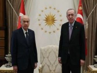 Cumhurbaşkanı Erdoğan, Bahçeli’yi kabul etti
