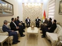 Yapıcıoğlu Kürdistan Parlamentosu’ndaki grup başkanlarıyla görüştü