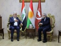 Yapıcıoğlu Kürdistan İslami Birlik Partisi'ni (Yekgırtu) ziyaret etti