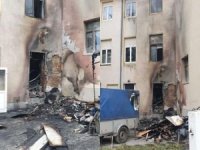Almanya'da bir camide yangın: Kundaklama şüphesi var