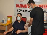 Batman İl Sağlık Müdürü Pamukçu halkı yerli aşı yaptırmaya çağırdı