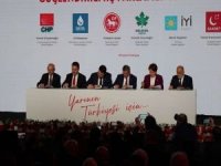 Muhalefet liderleri "Güçlendirilmiş Parlamenter Sistem Mutabakat Metni"ni imzaladı