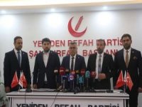 Yeniden Refah Partisi Şanlıurfa İl Başkanı ve teşkilat üyeleri istifa etti