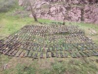 Irak'ın kuzeyinde PKK'ya ait silah ele geçirildi