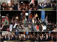 Siyonist işgalcilerin Mescid-i Aksa saldırısı İstanbul'da protesto edildi