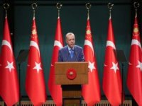 Kabine sonrası açıklama yapan Erdoğan "Suriye'de 13 noktada konut yapıyoruz"