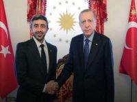 Erdoğan, BAE Dışişleri Bakanı Al Nahyan’ı kabul etti