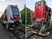 Slovakya'da tren kazası: 35 yaralı