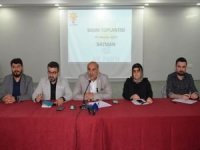 AK Parti Batman Milletvekili Özdemir ve İl Başkanı Gür basın mensupları ile buluştu