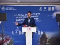 Bakan Kurum: Dere ıslahı ile Bitlis'in en büyük hayalini gerçekleştiriyoruz