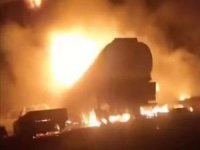 Libya'da yakıt tankeri yandı: 9 ölü 76 yaralı