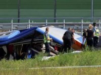 Hırvatistan'da yolcu otobüsü devrildi: 12 ölü, 31 yaralı