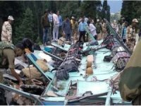Hint askerleri taşıyan otobüs kaza yaptı: 6 ölü