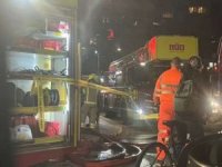 Londra'da metro istasyonunda yangın