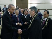 Cumhurbaşkanı Erdoğan, Anayasa Mahkemesi Üyesi İnce’nin yemin törenine katıldı