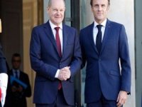 Scholz ve Macron Paris'te görüştü