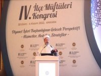 Diyanet İşleri Başkanı Prof. Ali Erbaş, 4’üncü İlçe Müftüleri Kongresi’nde konuştu