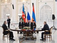 Putin, Aliyev ve Paşinyan, Soçi'deki zirvenin ardından ortak bir açıklama yaptı