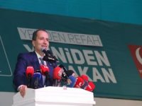Erbakan 2’nci kez Yeniden Refah Partisi Genel Başkanı seçildi