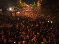 Arnavutluk’ta artan maliyetler nedeniyle hükümet karşıtı protesto düzenlendi
