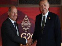 Cumhurbaşkanı Erdoğan, Almanya Başbakanı Scholz’u kabul etti