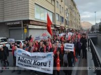 Kayseri'de halk ailenin ve neslin korunması için yürüdü