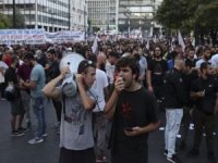 Yunanistan'da hayat pahalılığı protesto edildi