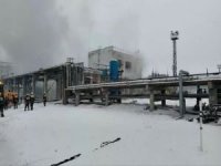 Rusya’da petrol ve doğal gaz tesisinde yangın