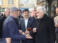 Yapıcıoğlu Mardin'de esnafı ziyaret etti