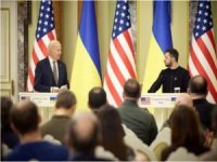 ABD Başkanı Biden Kiev'de yeni askeri destek paketini açıkladı