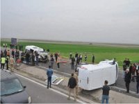 Cizre-Nusaybin karayolunda trafik kazası: 10 yaralı