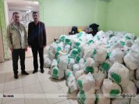 HAKSİAD Batman Şubesinden depremzedelere 300 koli gıda yardımı