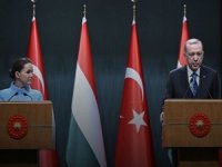 Cumhurbaşkanı Erdoğan, Macaristan Cumhurbaşkanı Novak'ı ağırladı